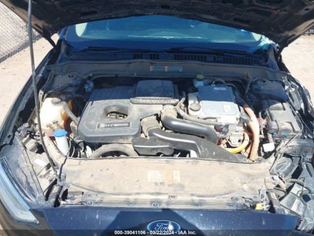 3FA6P0MU7KR181979 Ford Fusion Hybrid Sel