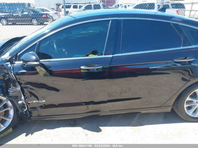 3FA6P0MU7KR181979 Ford Fusion Hybrid Sel