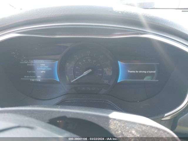 3FA6P0MU7KR181979 Ford Fusion Hybrid Sel