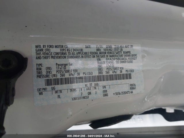 Ford C-max Hybrid Sel 2016 1FADP5BU4GL103527 Image 9