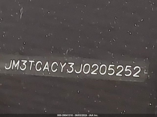 JM3TCACY3J0205252 Mazda Cx-9 Touring