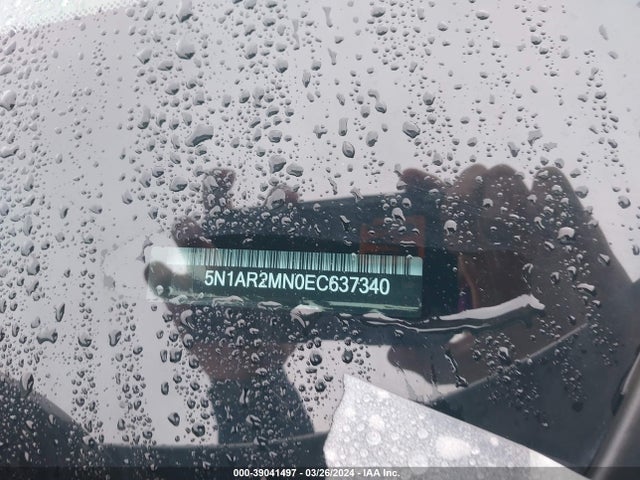 Nissan Pathfinder Platinum 2014 5N1AR2MN0EC637340 Image 9