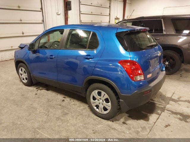 Chevrolet Trax 1ls 2016 KL7CJKSB4GB591627 Image 3