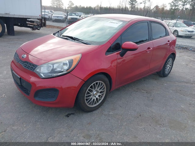 KIA RIO LX 2014 KNADM5A31E6413638 Image 2