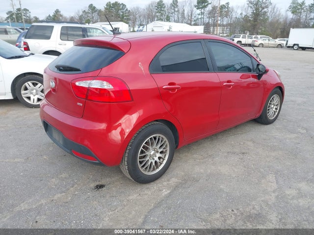 KIA RIO LX 2014 KNADM5A31E6413638 Image 4
