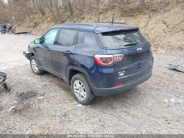 Jeep Compass Sport 4x4 2018 3C4NJDAB4JT481160 Image 3