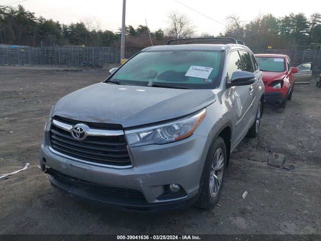 Toyota Highlander Xle V6 2015 5TDJKRFH3FS137858 Image 2