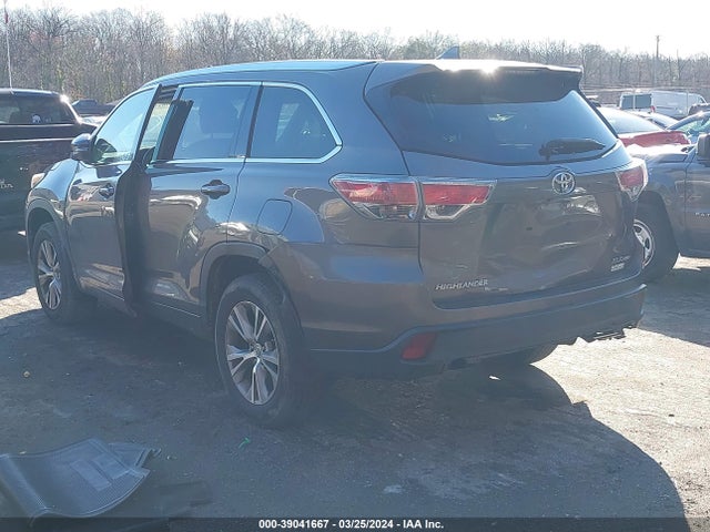 Toyota Highlander Xle V6 2015 5TDJKRFH4FS092994 Image 6