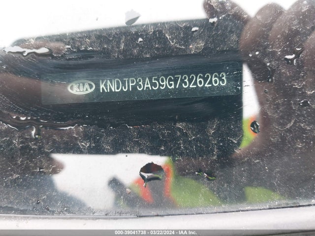 KIA SOUL + 2016 KNDJP3A59G7326263 Image 9