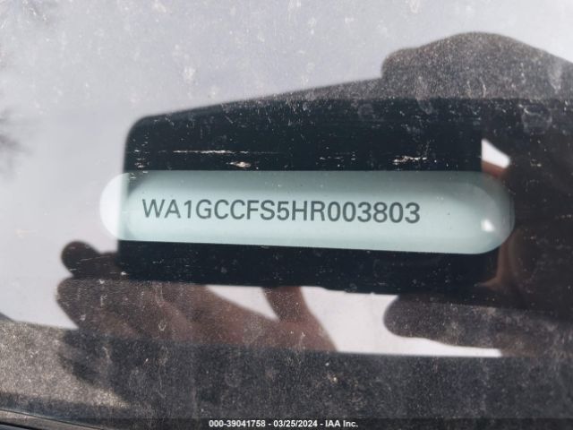 WA1GCCFS5HR003803 Audi Q3 2.0t Premium