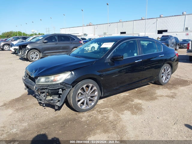 Honda Accord Sport 2014 1HGCR2F53EA038696 Image 2