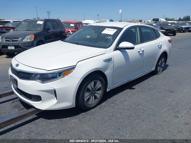KIA Optima Hybrid Ex 2017 KNAGU4LE6H5018581 Image 2