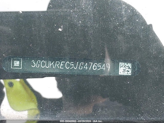 Chevrolet Silverado 1500 2lt 2018 3GCUKREC5JG476549 Image 9