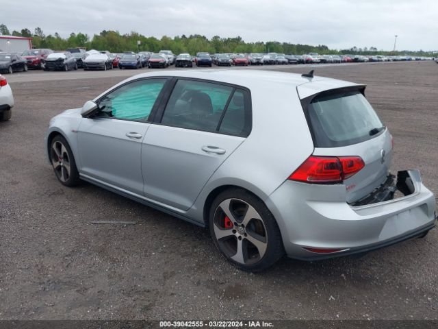 3VW447AU8HM039263 Volkswagen Golf Gti Autobahn 4-door/s 4-door/se 4-door/sport 4-door