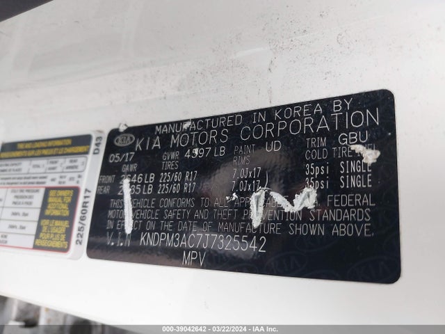 KIA Sportage Lx 2018 KNDPM3AC7J7325542 Image 9