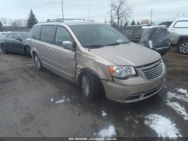 Auction sale of the 2013 Chrysler Town & Country Touring-l, vin: 2C4RC1CG8DR663566, lot number: 39042656