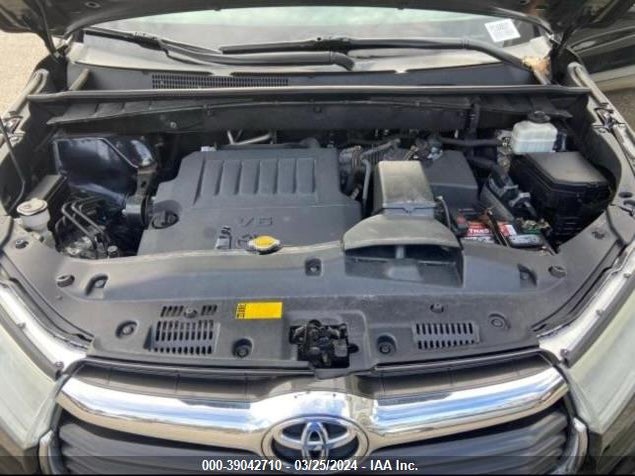 Toyota Highlander Xle V6 2015 5TDJKRFH4FS108837 Image 9