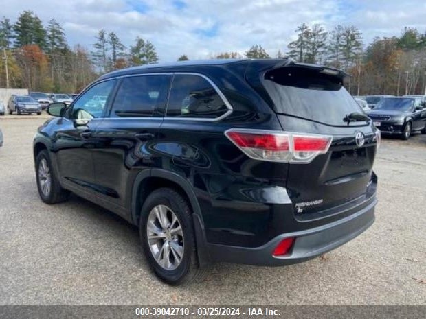Toyota Highlander Xle V6 2015 5TDJKRFH4FS108837 Image 3