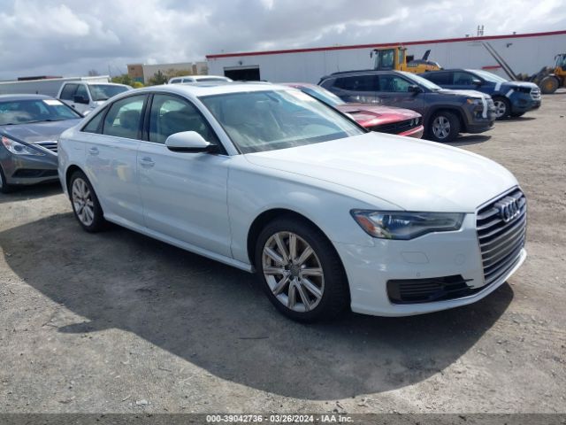 39042736 :رقم المزاد ، WAUDFAFC0GN062838 vin ، 2016 Audi A6 2.0t Premium Plus مزاد بيع