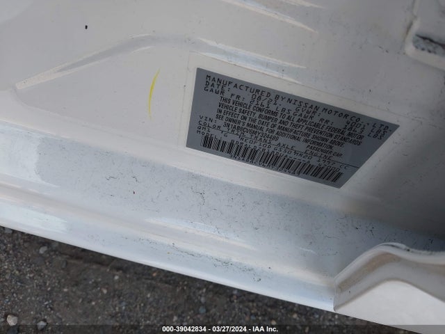 Nissan Sentra Sv Xtronic Cvt 2021 3N1AB8CV6MY324489 Image 9