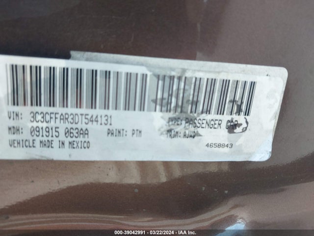 2013 FIAT 500 3C3CFFAR3DT544131 Photo 8