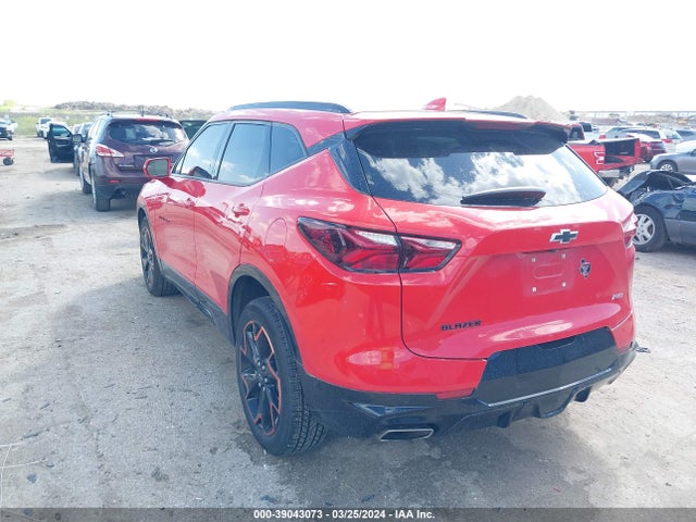 Chevrolet Blazer Fwd Rs 2020 3GNKBERS9LS557109 Image 3
