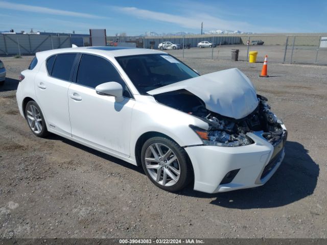 Продаж на аукціоні авто 2015 Lexus Ct 200h, vin: JTHKD5BH3F2210312, номер лоту: 39043083