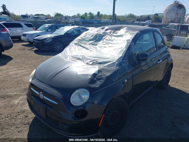 2012 FIAT 500 3C3CFFAR1CT381235 Photo 1