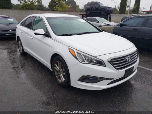 Auction sale of the 2016 Hyundai Sonata Eco, vin: 5NPE24AA8GH424148, lot number: 39043255