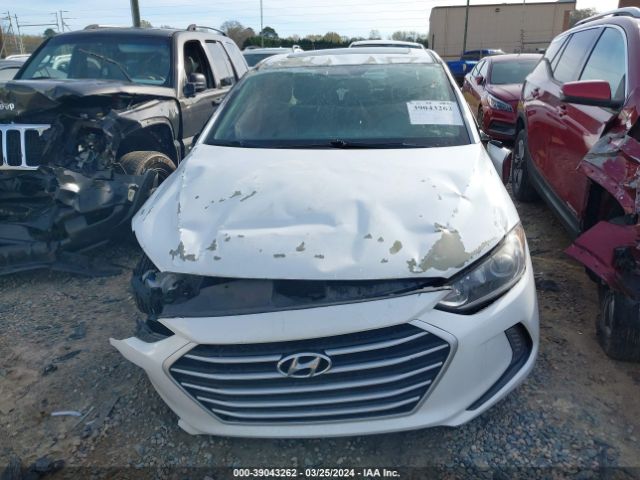 5NPD84LF0JH296403 Hyundai Elantra Sel/value/limited
