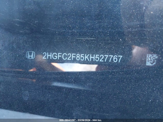 Honda Civic Sport 2019 2HGFC2F85KH527767 Image 17