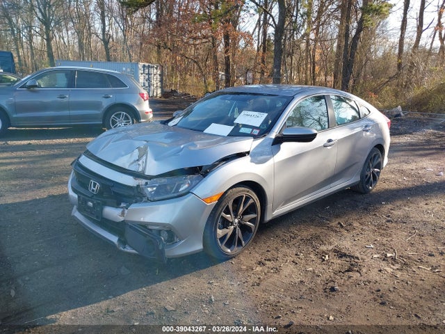 Honda Civic Sport 2019 2HGFC2F85KH527767 Image 2