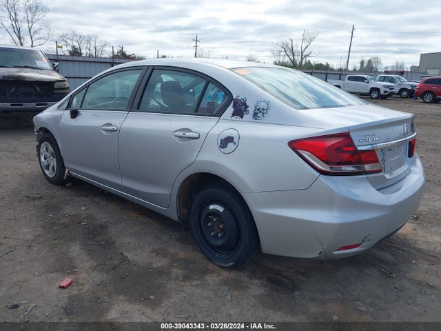 Honda Civic Lx 2014 19XFB2F52EE026200 Image 3