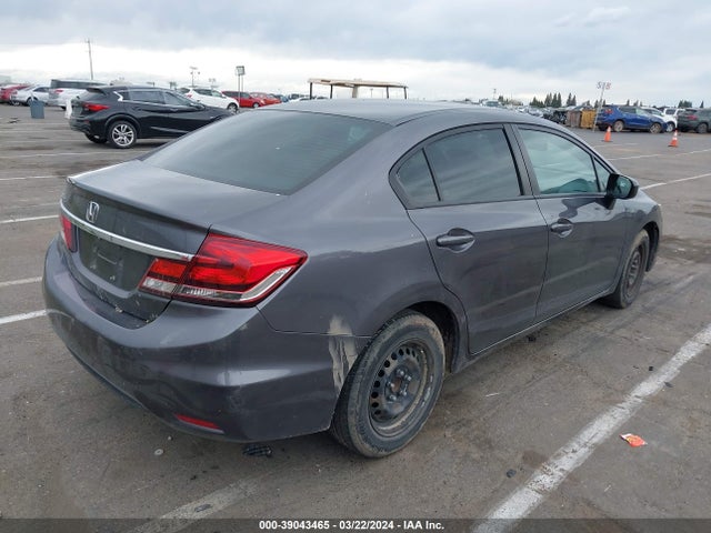 Honda Civic Lx 2014 19XFB2F51EE245049 Image 4