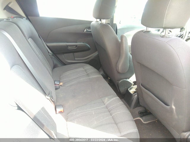 Chevrolet Sonic Lt Auto 2014 1G1JC6SH3E4234577 Image 8