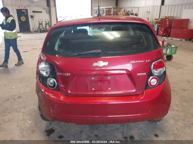 Chevrolet Sonic Lt Auto 2014 1G1JC6SBXE4168623 Image 16