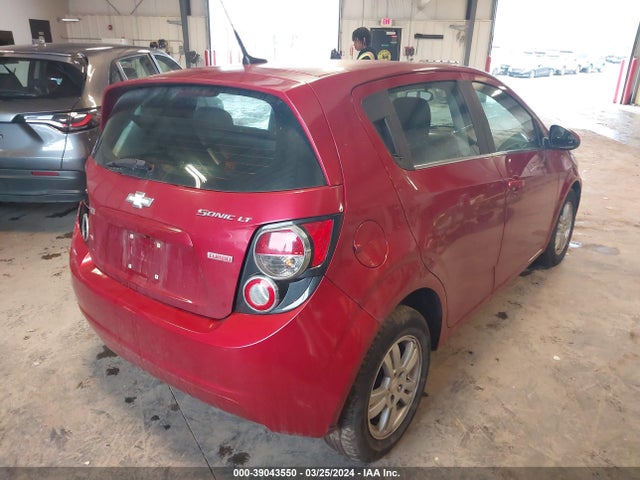 Chevrolet Sonic Lt Auto 2014 1G1JC6SBXE4168623 Image 4