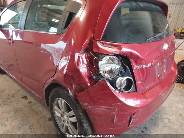 Chevrolet Sonic Lt Auto 2014 1G1JC6SBXE4168623 Image 6