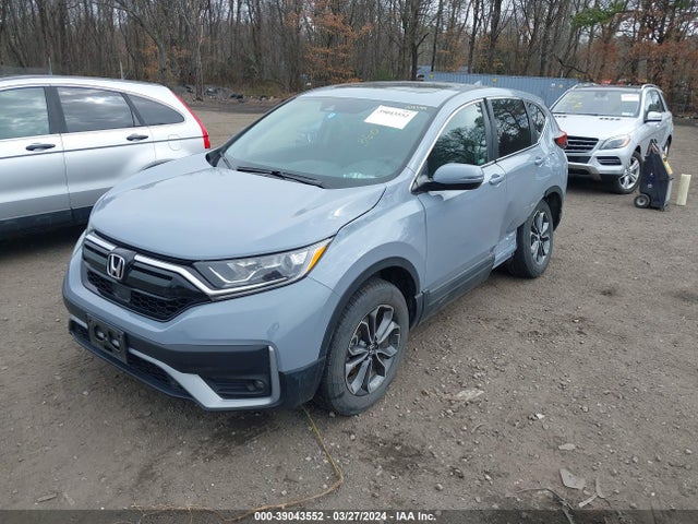 Honda Cr-v Awd Ex-l 2021 5J6RW2H84MA014294 Image 2