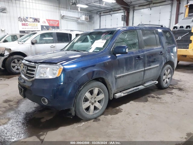 Honda Pilot Touring 2014 5FNYF4H92EB036048 Image 2