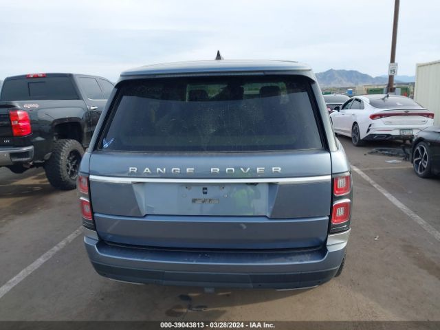 SALGS2SV5JA385718 Land Rover Range Rover 3.0l V6 Supercharged Hse