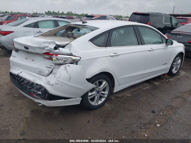 Ford Fusion Hybrid Se 2018 3FA6P0LU5JR261247 Image 4