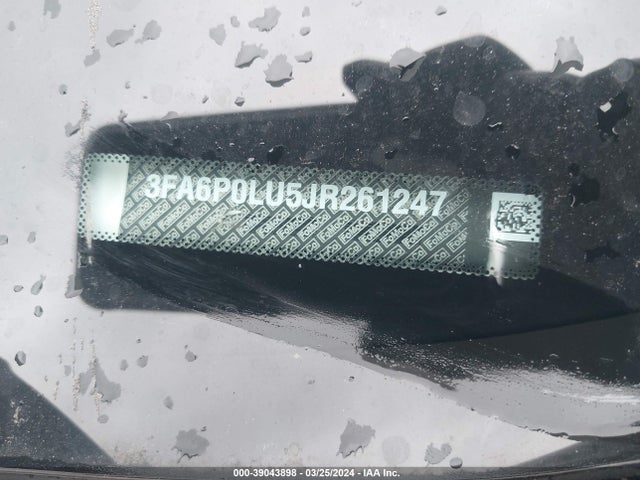 Ford Fusion Hybrid Se 2018 3FA6P0LU5JR261247 Image 9