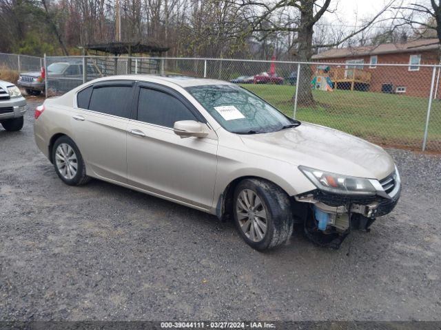 Auction sale of the 2014 Honda Accord Ex-l, vin: 1HGCR2F82EA183318, lot number: 39044111