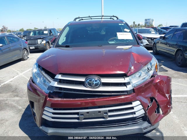 Toyota Highlander Xle 2019 5TDKZRFH8KS339492 Image 12