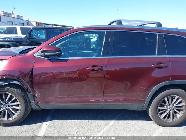 Toyota Highlander Xle 2019 5TDKZRFH8KS339492 Image 14