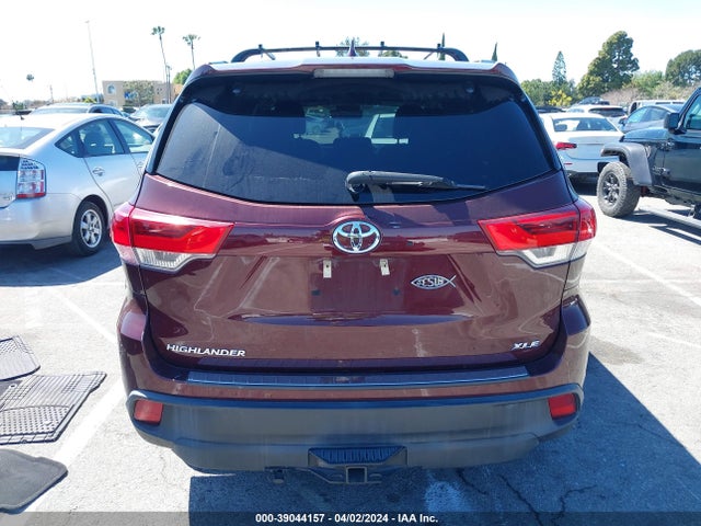 Toyota Highlander Xle 2019 5TDKZRFH8KS339492 Image 16