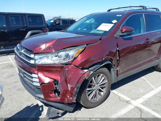 Toyota Highlander Xle 2019 5TDKZRFH8KS339492 Image 6