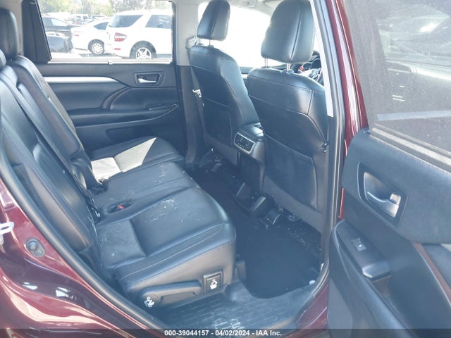 Toyota Highlander Xle 2019 5TDKZRFH8KS339492 Image 8