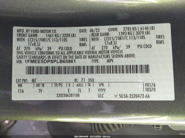 Ford Bronco Wildtrak 2023 1FMEE5DP8PLB65861 Image 9